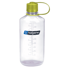 Sticlă Nalgene Narrow Mouth 1000 ml Clear/Green Clos 2021-1432