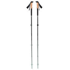 Gaură Black Diamond PURSUIT TREKKING POLES Charcoal-Foam Green