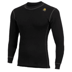 Tricou cu mânecă lungă Aclima WarmWool Crew Neck Man Jet Black