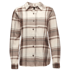 Cămașă cu mânecă lungă Black Diamond Project Flannel Women Chalk Pink-Walnut Plaid