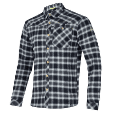 Cămașă cu mânecă lungă La Sportiva RAMBLER FLANNEL SHIRT Men Black/Lime Punch