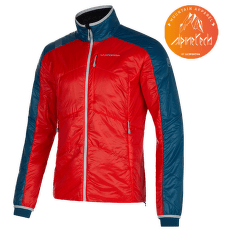 Jachetă La Sportiva Alpine Guide Primaloft Jacket Men Poppy/Storm Blue