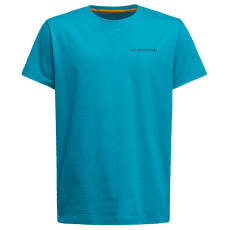 Tricou cu mânecă scurtă La Sportiva BOULDER T-SHIRT Kids Tropic Blue