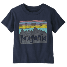 Tricou cu mânecă scurtă Patagonia Fitz Roy Skies T-Shirt Kids Neo Navy