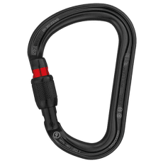 Carabină Petzl WILLIAM black SCREW-LOCK Black