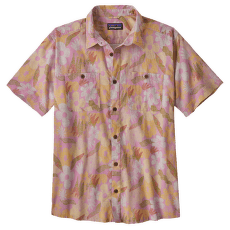 Cămașă cu mânecă scurtă Patagonia Back Step Shirt Men Channeling Spring: Milkweed Mauve