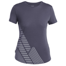 Tricou cu mânecă scurtă Icebreaker Merino 125 Cool-Lite™ Sphere III SS Tee Peak Quest Women GRAPHITE