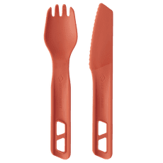 Tacâmuri Sea to Summit Passage Cutlery Set - [2 Piece] Spicy Orange