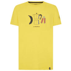 Tricou cu mânecă scurtă La Sportiva Breakfast T-Shirt Men Yellow