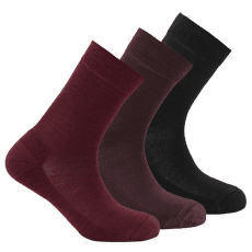 Șosete Devold Daily Merino Medium Sock 3PK Women 740A Beetroot