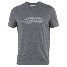 Tricou cu mânecă scurtă Icebreaker Merino 150 Tech Lite SS Tee Pukaki Reflected Men GRITSTONE HTHR-013