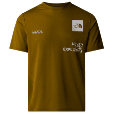 Tricou cu mânecă scurtă The North Face GRAPHIC BOXES FOUNDATION SS TEE Men MOSS GREEN