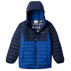 Jachetă Columbia Powder Lite™ II Hooded Jacket Boys Mountain Blue, Collegiate Navy 433