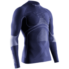 Tricou cu mânecă lungă X-Bionic Energy Accumulator 4.0 Shirt Turtle Neck Men Marine/Optical White