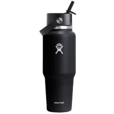 Termos Hydro Flask 32 OZ WIDE FLEX STRAW TRAVEL BOTTLE 001 Black