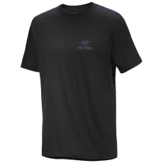 Tricou cu mânecă scurtă Arcteryx Kragg SL Cotton Bird Word SS Men Black / Electra
