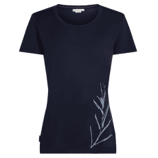 Tricou cu mânecă scurtă Icebreaker Merino 150 Tech Lite SS Scoop Tee Panax Women Midnight Navy