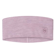 Bandă pentru cap Buff MERINO WIDE HEADBAND SOLID SOLID LILAC SAND