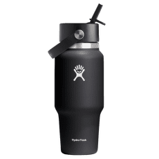 Termos Hydro Flask 24 OZ WIDE FLEX STRAW TRAVEL BOTTLE 001 Black