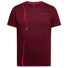 Tricou cu mânecă scurtă La Sportiva ROUTE T-SHIRT Men: Redwood/Mountain Red