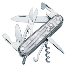 Cuțit Victorinox Swiss Army knife CLIMBER, black Silver Translucent