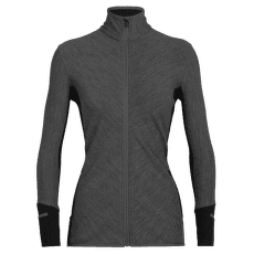 Hanorac Icebreaker Descender LS Zip Women Jet HTHR/Black