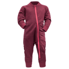 Salopeta Devold Nibba Merino Playsuit Baby 740A Beetroot