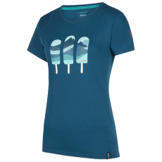 Tricou cu mânecă scurtă La Sportiva ICY MOUNTAINS T-SHIRT Women Storm Blue