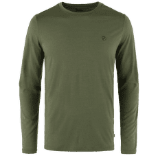 Tricou cu mânecă lungă Fjällräven Abisko Wool LS Men Laurel Green