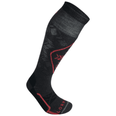 Șosete pentru genunchi Lorpen T2 SKI LIGHT ECO Women GREY/RED