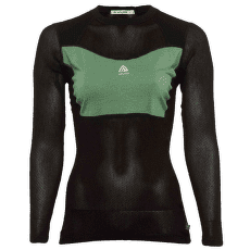 Tricou cu mânecă scurtă Aclima WoolNet Light Crewneck Women Jet Black / Dark Ivy