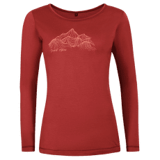 Tricou cu mânecă lungă Direct Alpine Furry Long Lady palisander