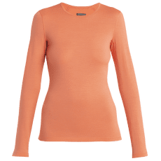 Tricou cu mânecă lungă Icebreaker Oasis LS Crewe Women (104375) TANG