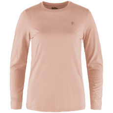 Tricou cu mânecă lungă Fjällräven Abisko Wool LS Women Chalk Rose