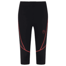 Colanți 3/5 La Sportiva TRIUMPH TIGHT 3/4 Women Black/Hibiscus