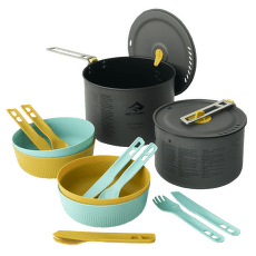 Farfurii Sea to Summit Frontier UL Two Pot Cook Set - [4P] [14 Piece]