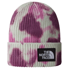 Căciuli The North Face TIE DYE LOGO BOX BEANIE PALE GREEN/DRAGONFRUIT/