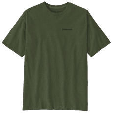 Tricou cu mânecă scurtă Patagonia P-6 Logo Responsibili Tee Men Torrey Pine Green