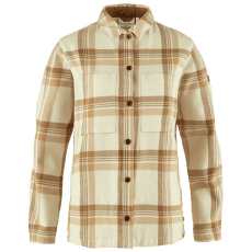 Cămașă cu mânecă lungă Fjällräven Singi Flannel Overshirt Women Chalk White-Dune Beige
