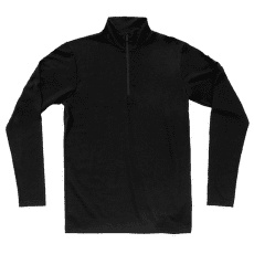 Tricou cu mânecă lungă Devold Breeze Plus Merino 200 Zip Neck Men 950A BLACK