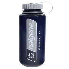 Sticlă Nalgene Wide Mouth 1000 ml Odyssey Gray W/Vert Logo