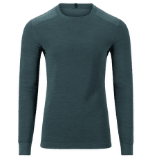 Tricou cu mânecă lungă Aclima StreamWool Crew Neck Men Green Gables