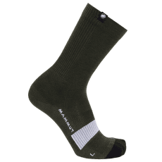 Șosete Mammut All-Mountain Targeted Cushion Merino Crew Socks dark marsh-white