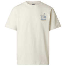 Tricou cu mânecă scurtă The North Face Stones Relaxed Short Sleeve Tee-Graphic Men WHITE DUNE