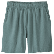 Pantaloni scurți Patagonia Garden Island Long Shorts - 6 in. Women Whole Weave: Blue Sage