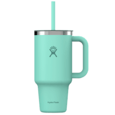 Cană termo Hydro Flask 32 OZ TRAVEL TUMBLER CLEAR LID Mermain Green