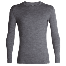 Tricou cu mânecă lungă Icebreaker Oasis LS Crewe Men (104365) Gritstone HTHR