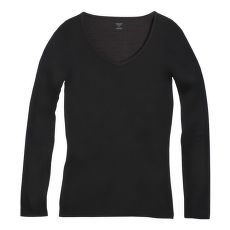 Tricou cu mânecă lungă Icebreaker Siren LS Sweetheart Women (103194) Black001