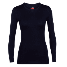 Tricou cu mânecă lungă Icebreaker Tech LS Crewe Women (104387) Midnight Navy IBANS_01360