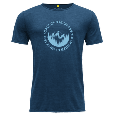 Tricou cu mânecă scurtă Devold Leira Tee Men 291A Skydiver